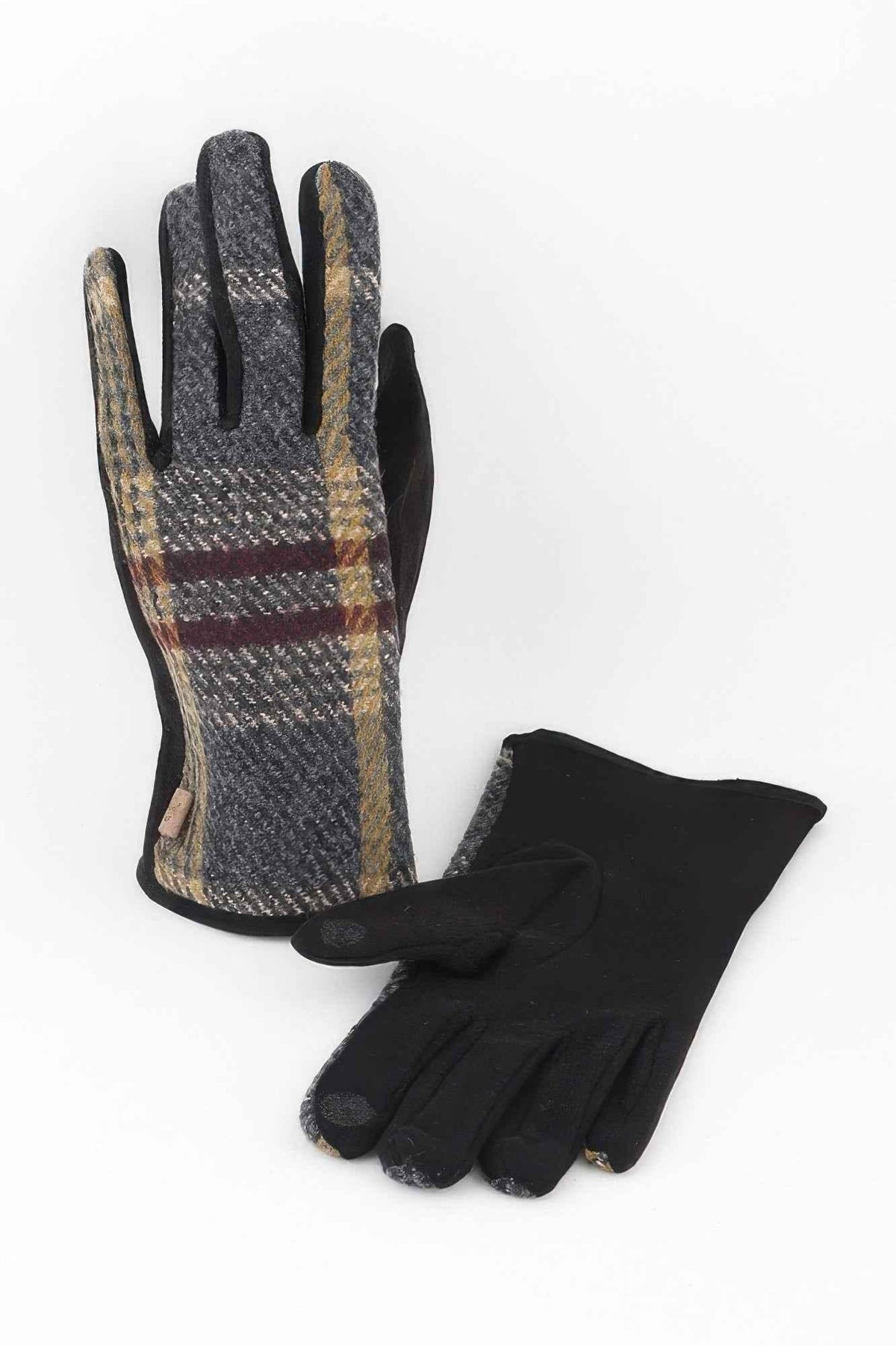Cotton Plaid Gloves
