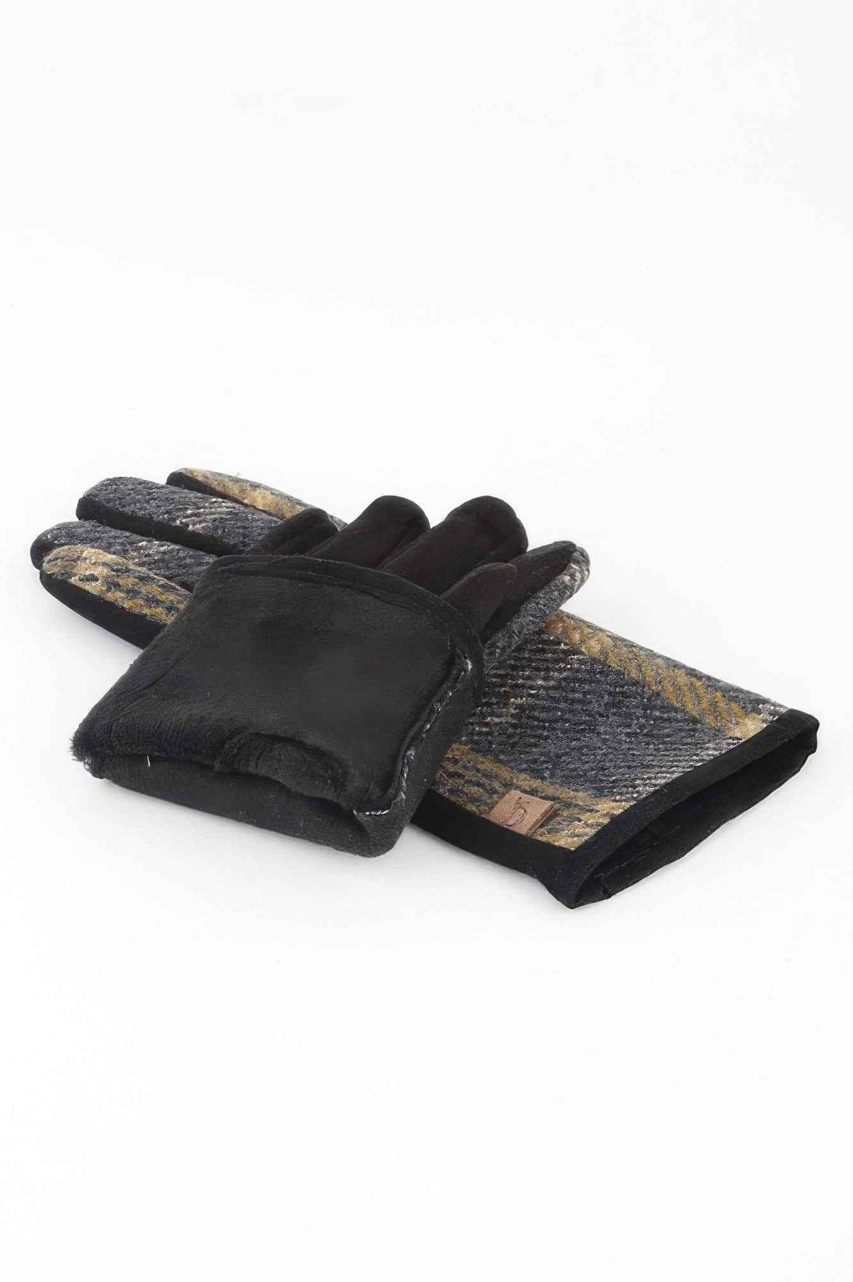 Cotton Plaid Gloves