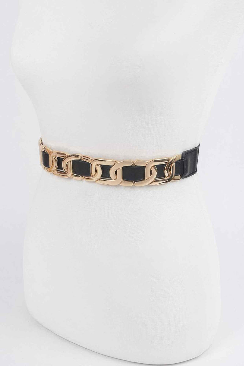 Multi Metal Stretch Belt