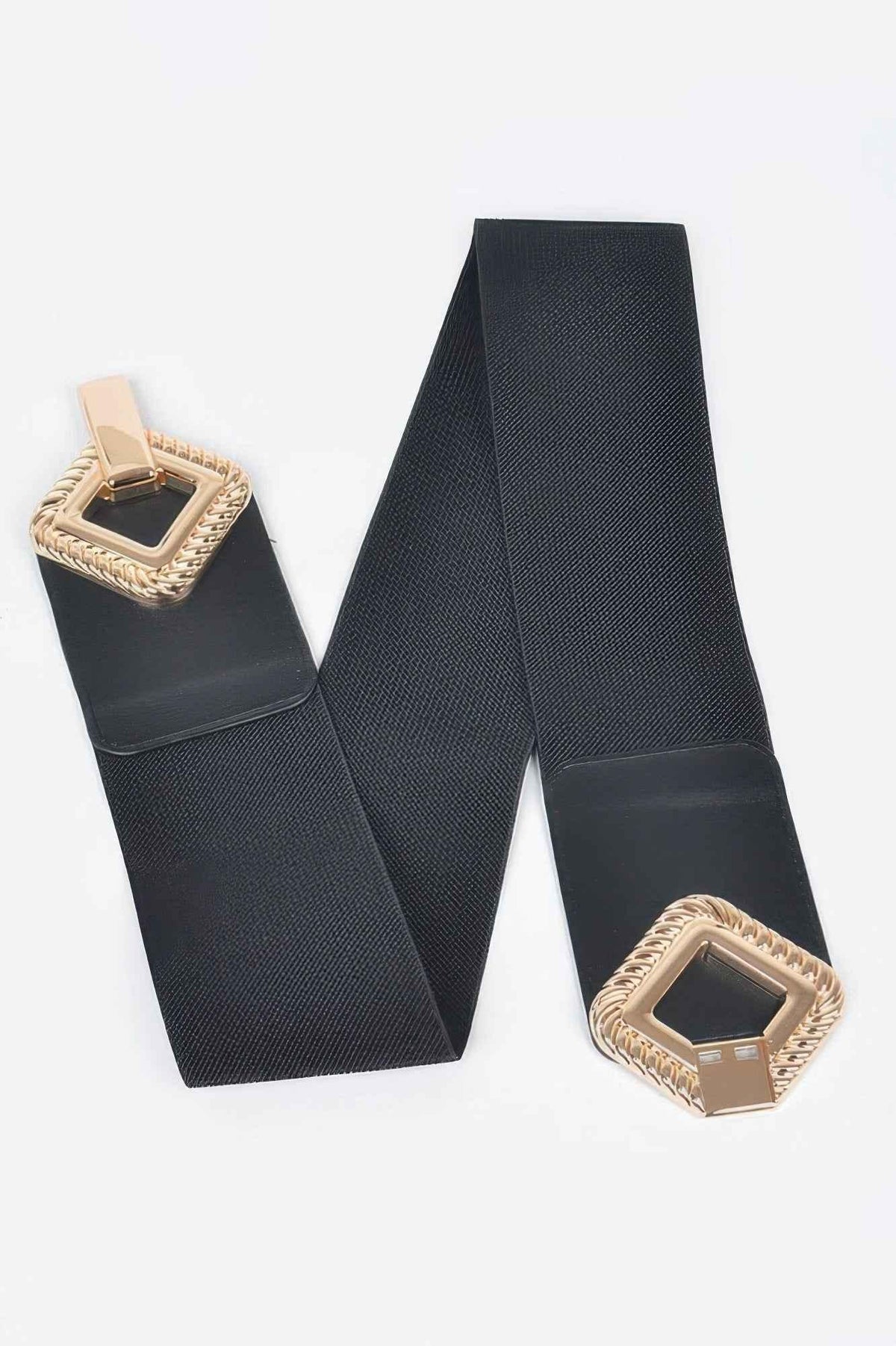 Big Metal Buckle Stretch Plus Size Belt
