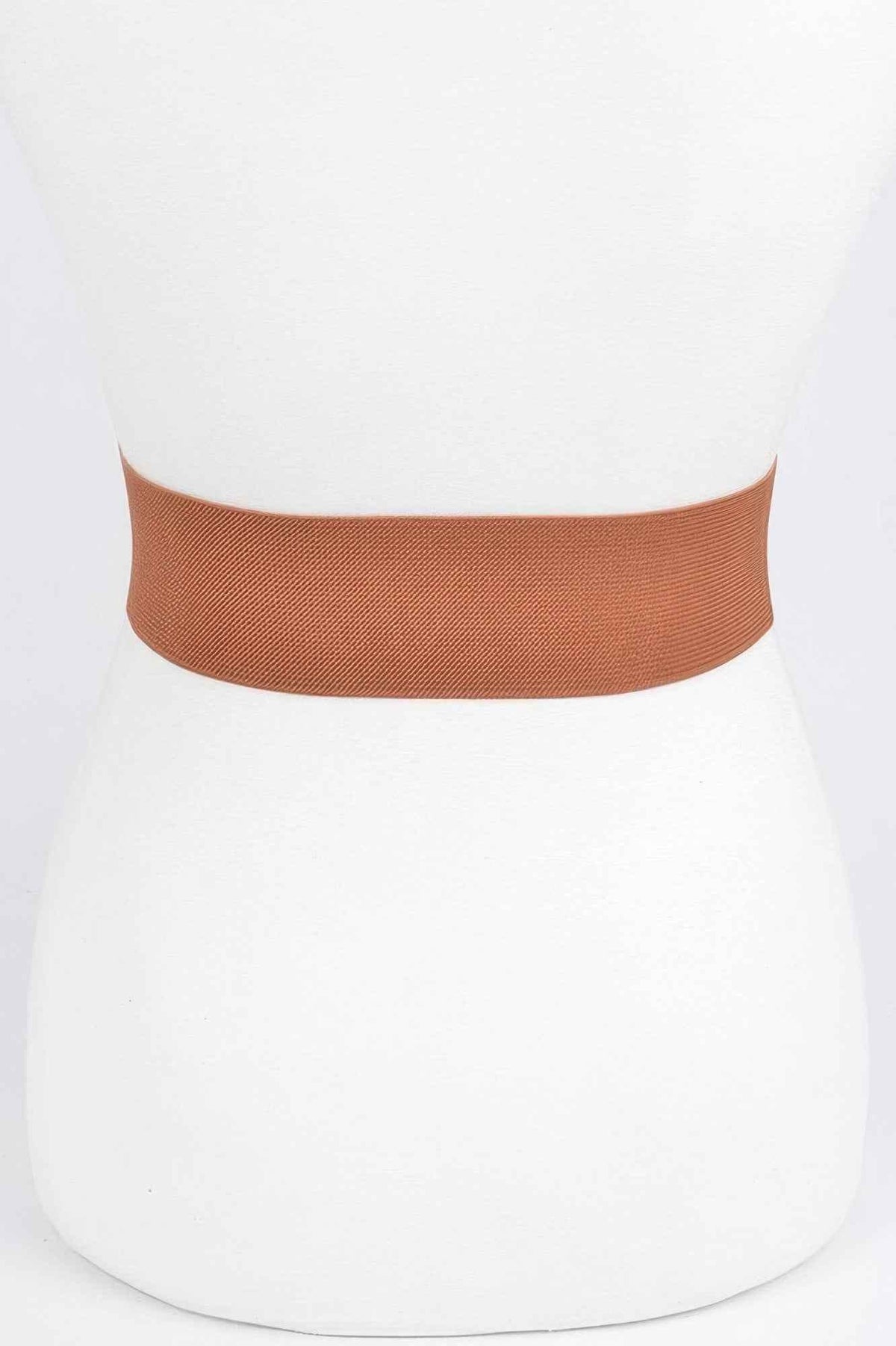Rhinestone Plus Size Metal Chain Buckle Belt