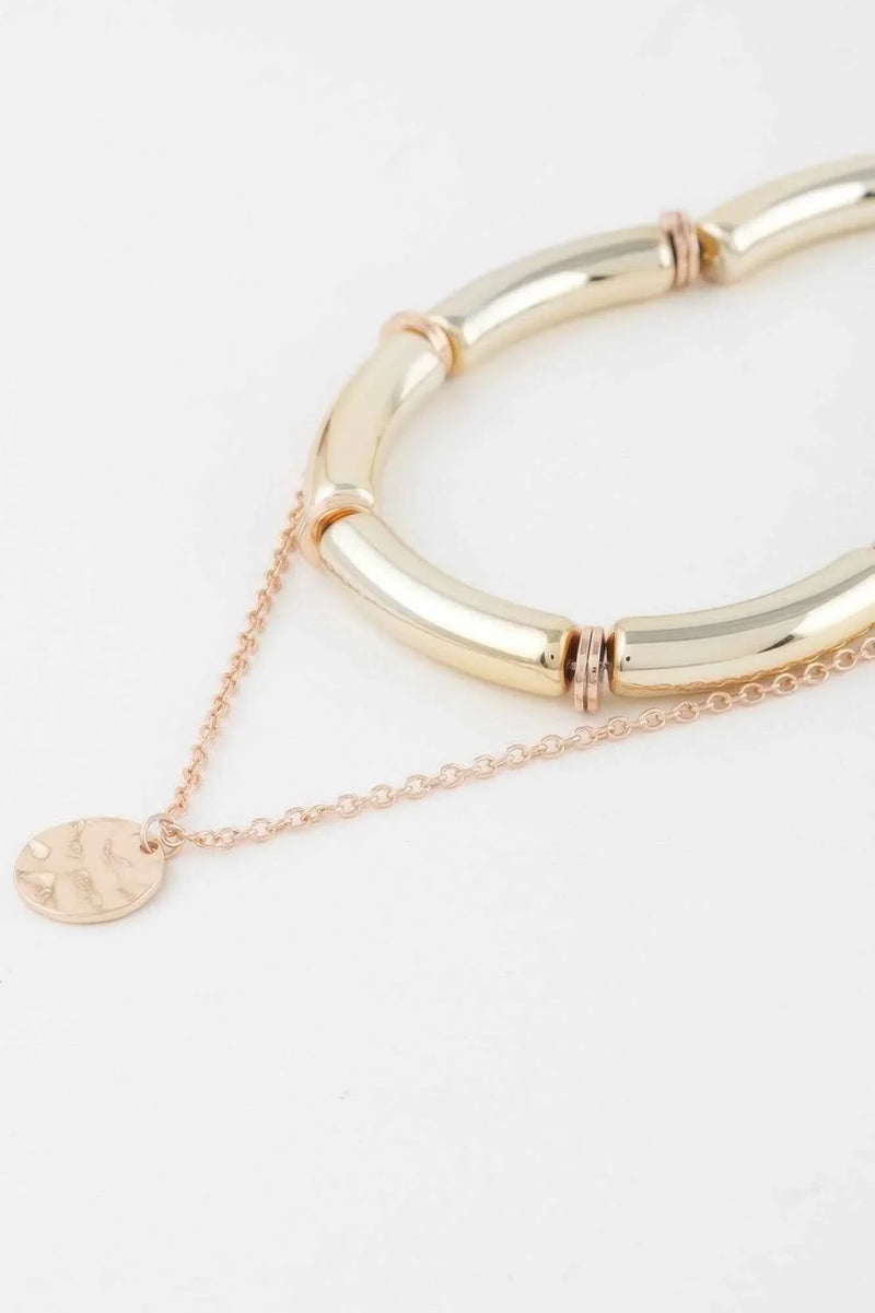 Double Layered Chain Necklace