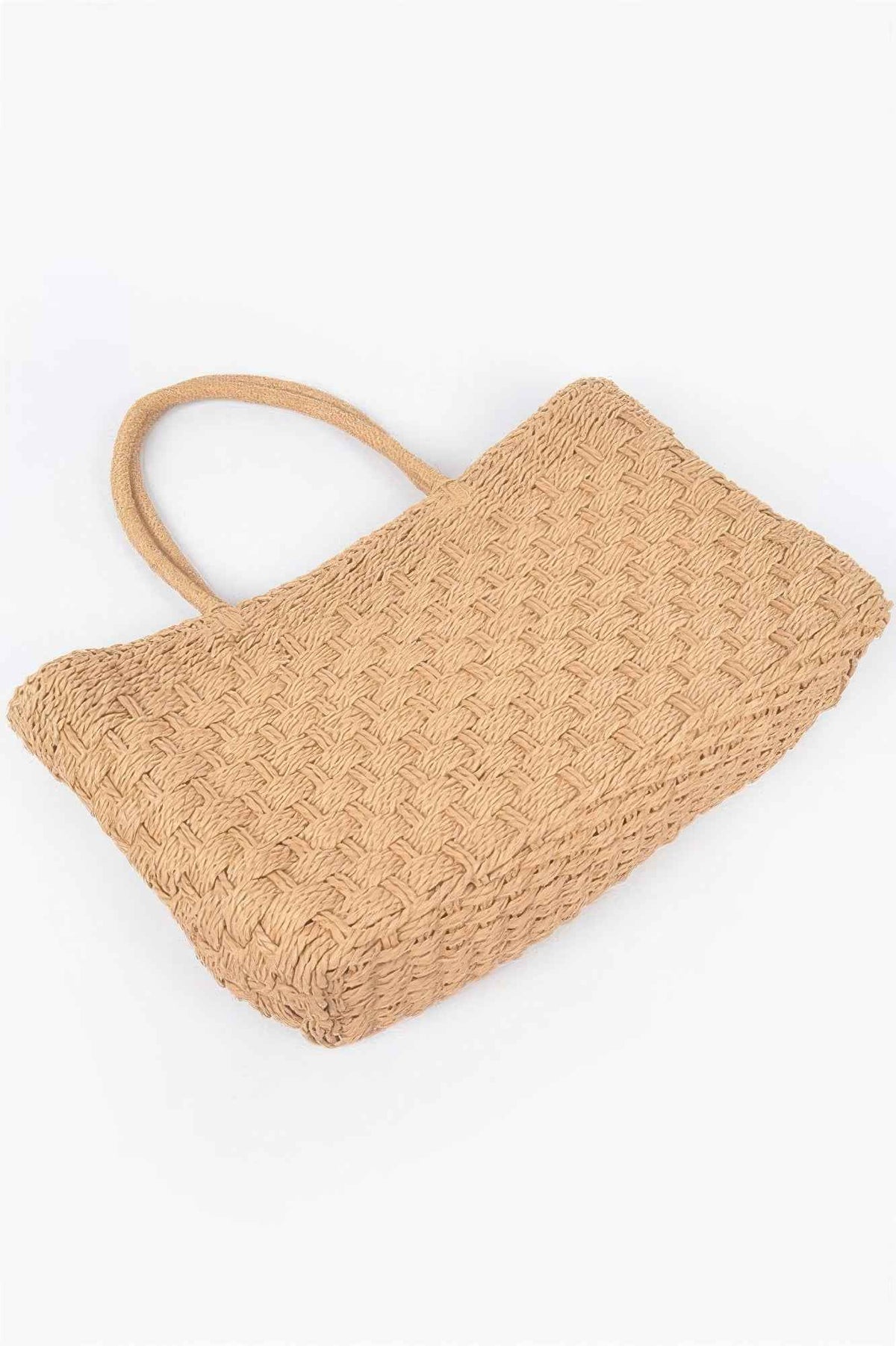 Straw Medium Tote Bag