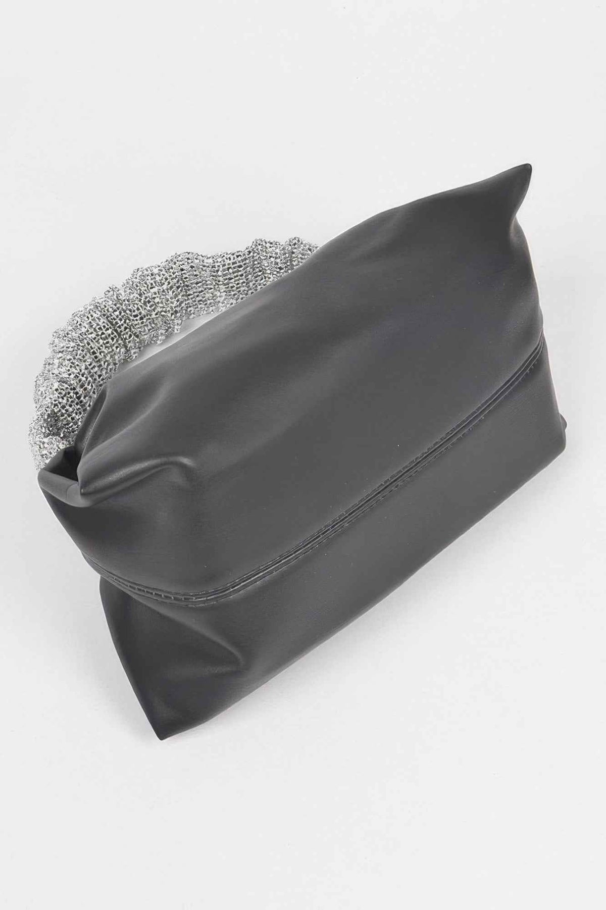 Faux Leather Shoulder Bag