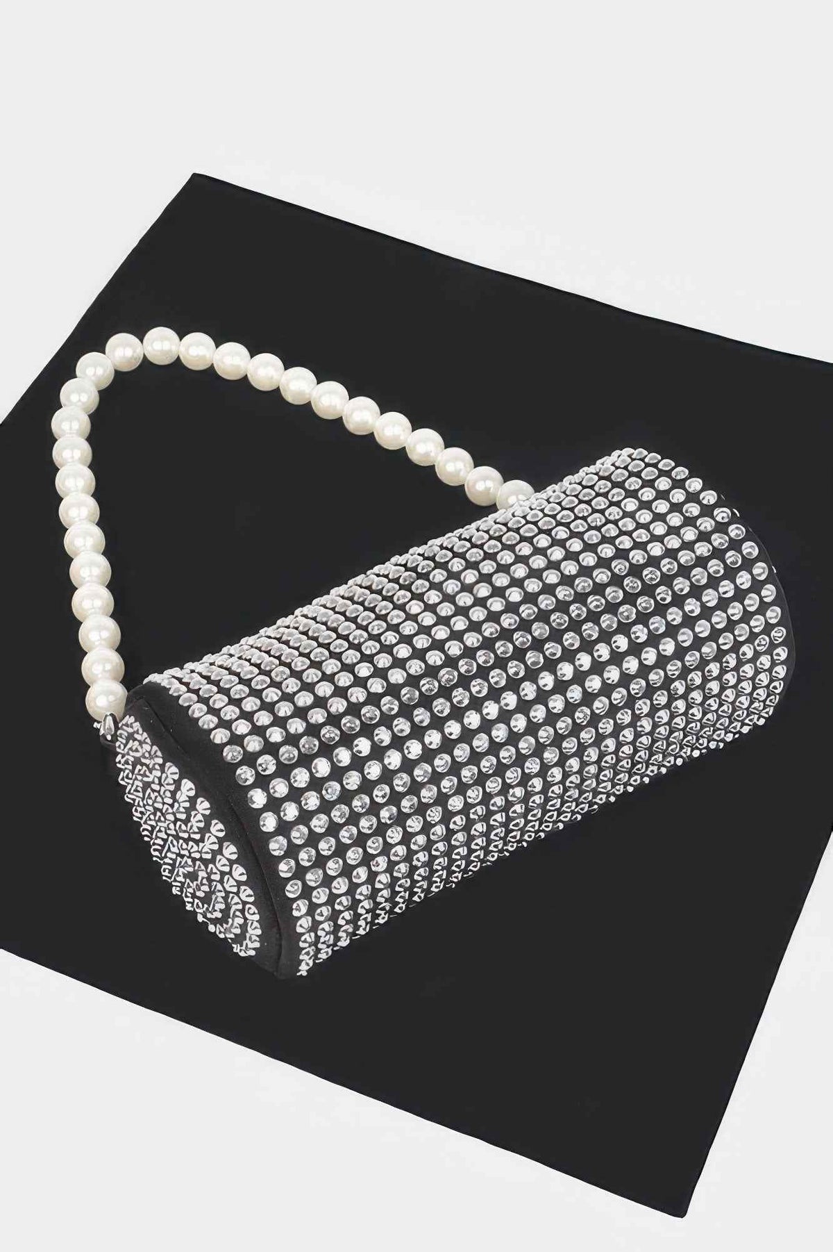 Hotfix Tube Pearl Handle Bag