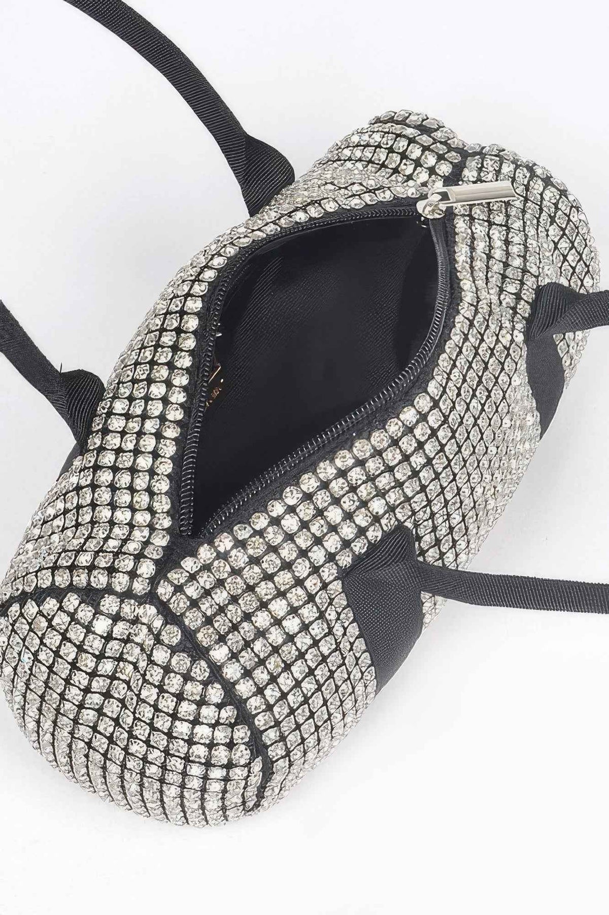 Mini Rhinestone Duffel Bag