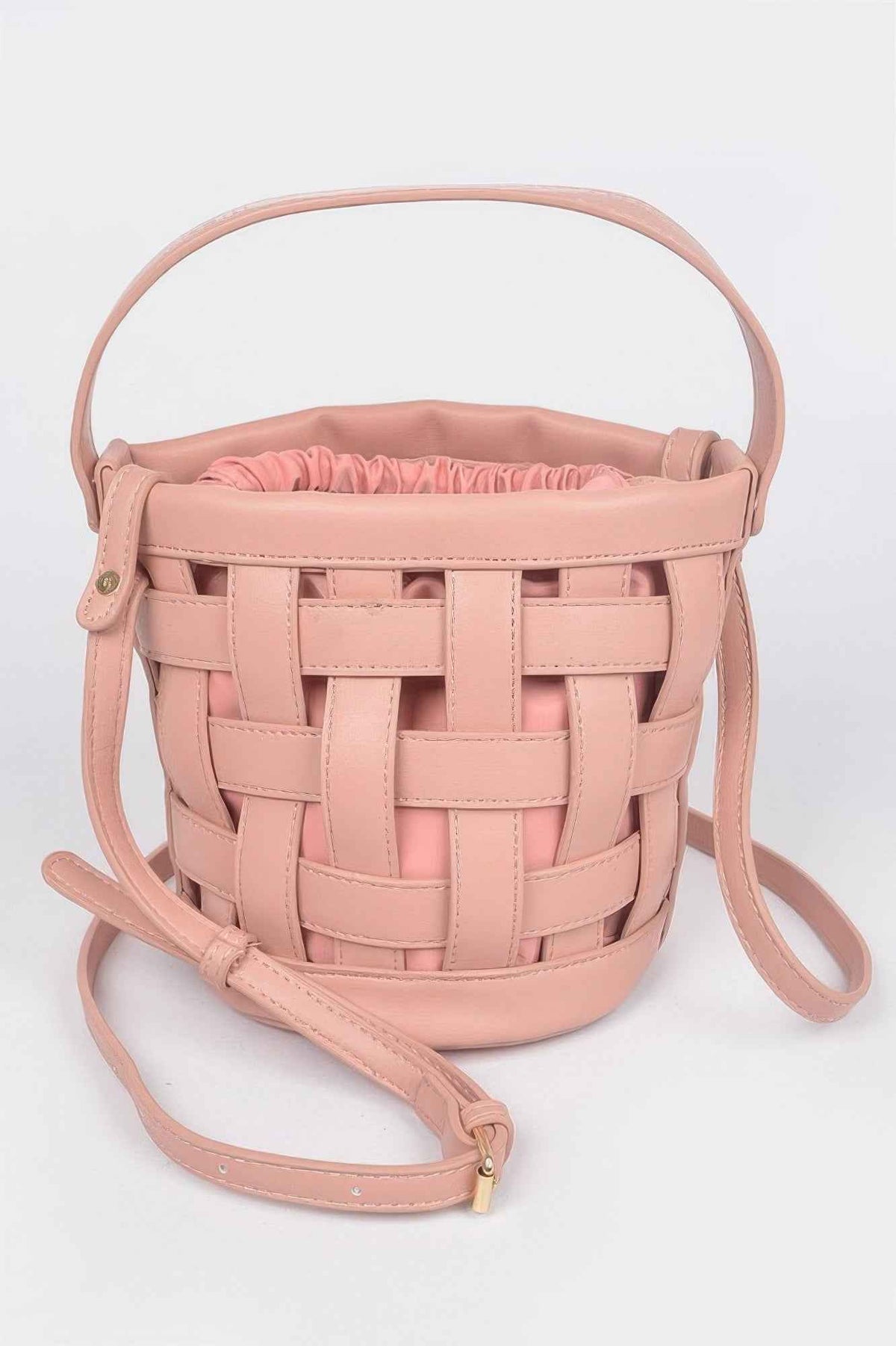 Leather Cross Body Strap Clutch