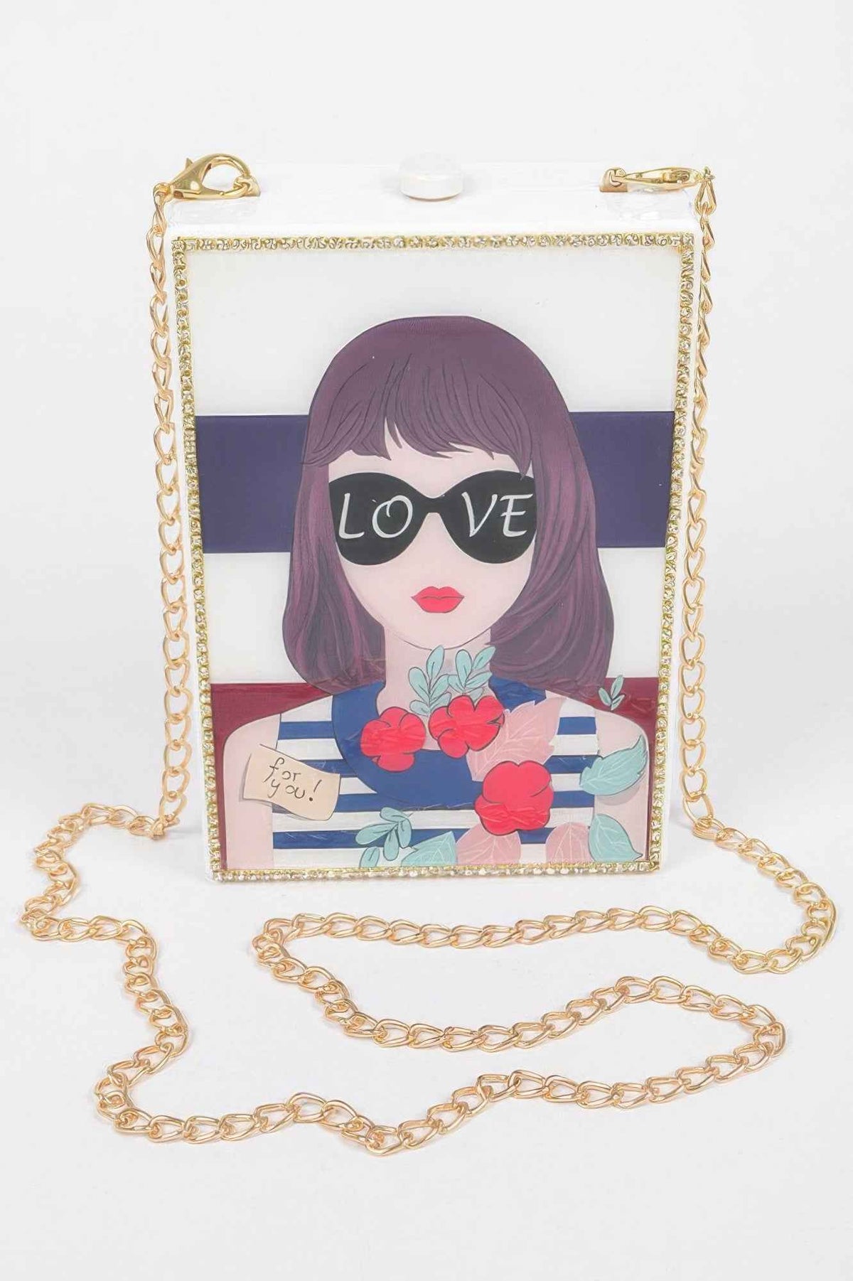 Acrylic Box Clutch