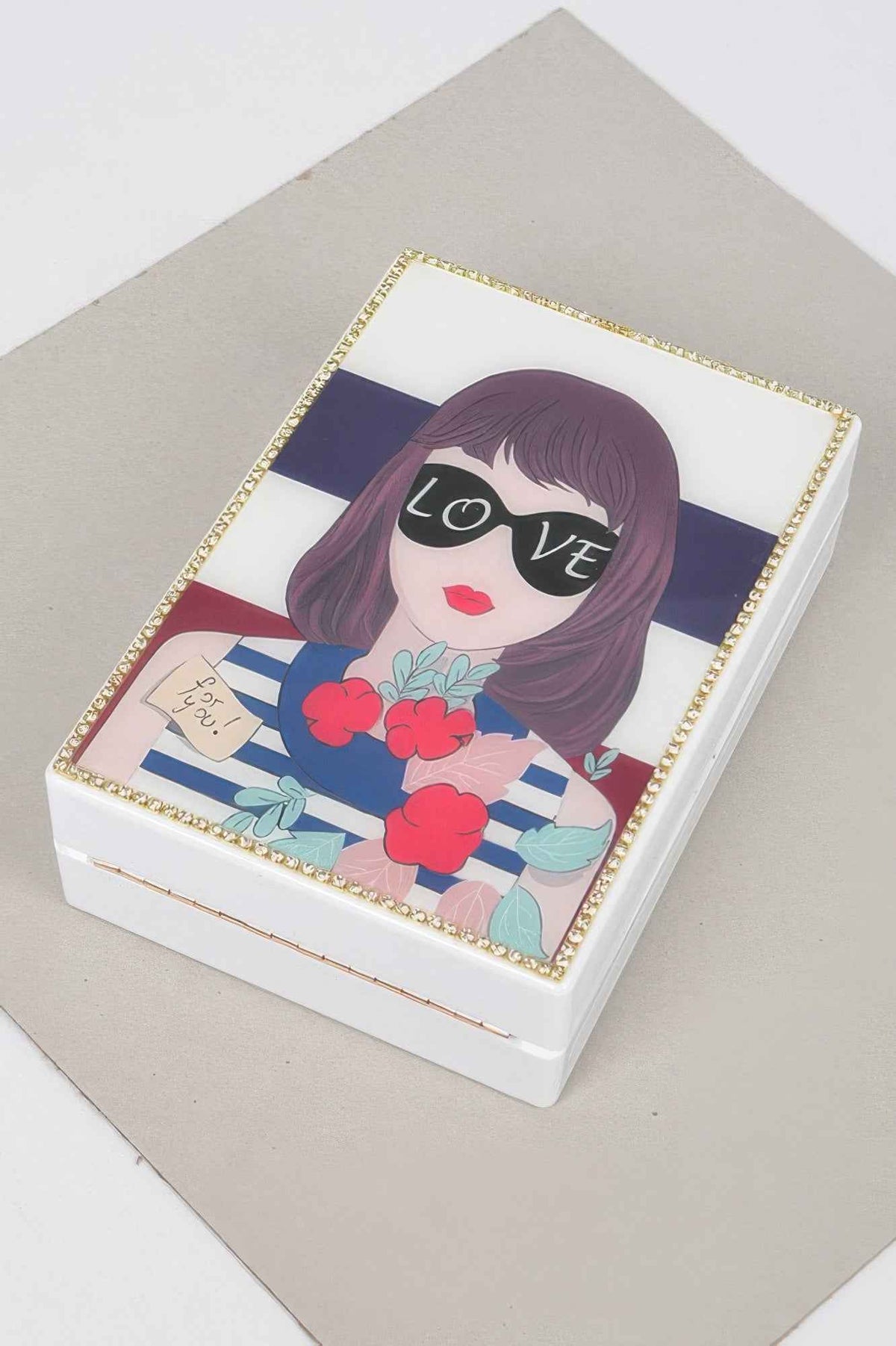 Acrylic Box Clutch