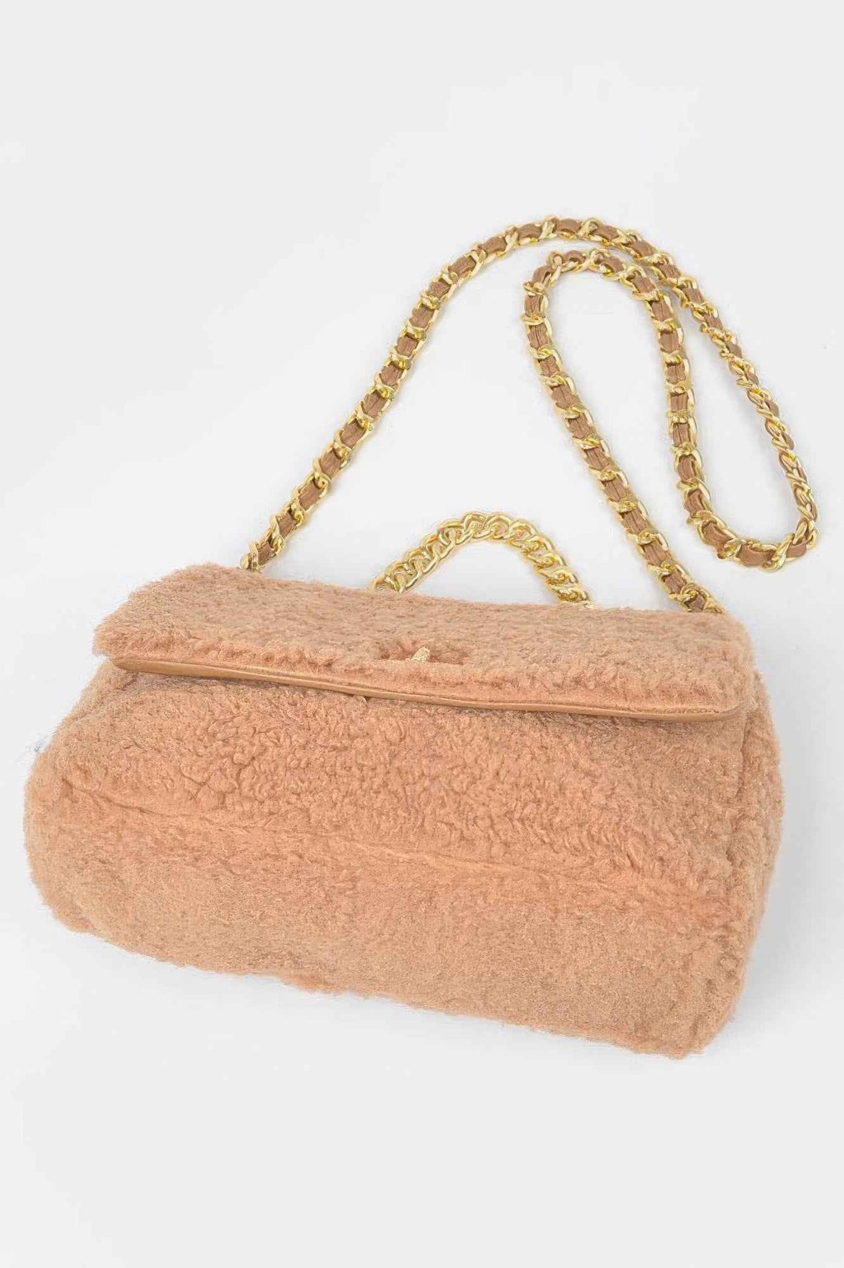 Faux Fur Shoulder Bag