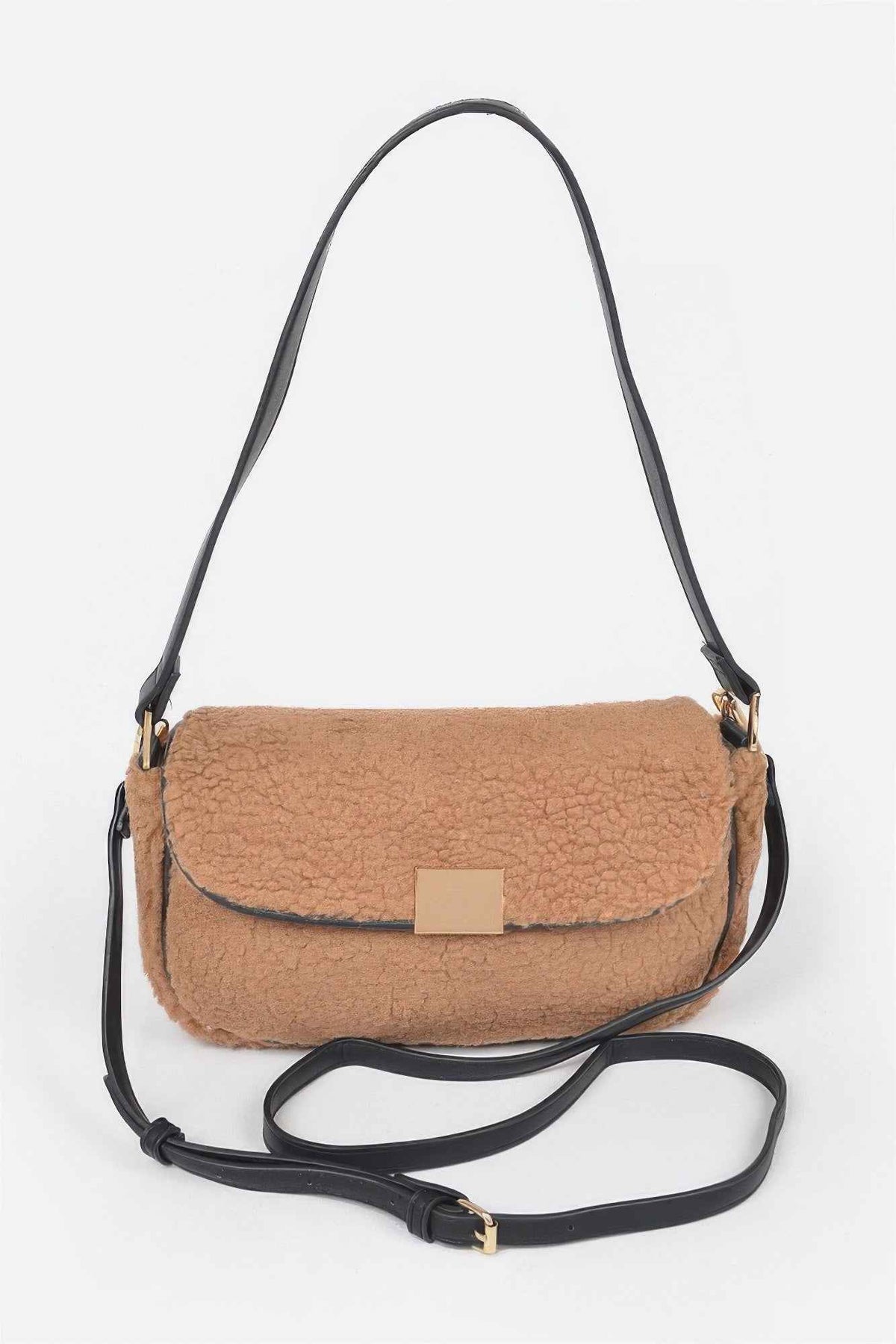 Faux Fur Shoulder Bag