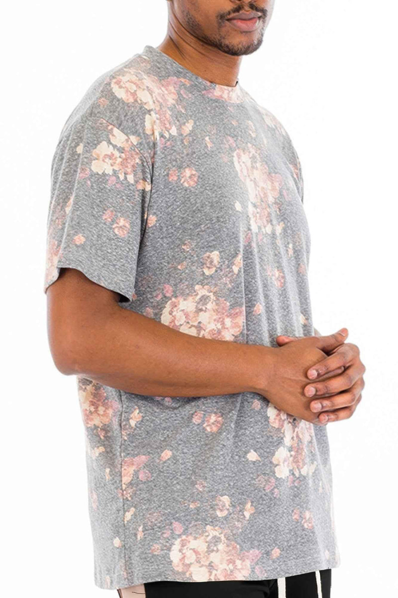 Heathered Floral Tshirt