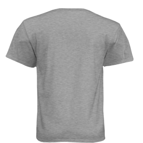 Dark Heather Grey (60/40) - Back