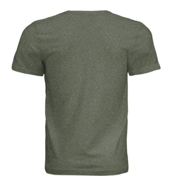 Military Green Triblend - Back