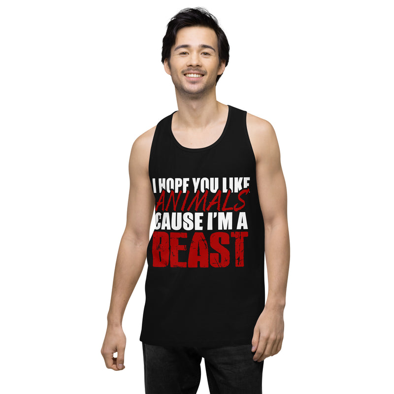 Men’s premium tank top - CABRALLY