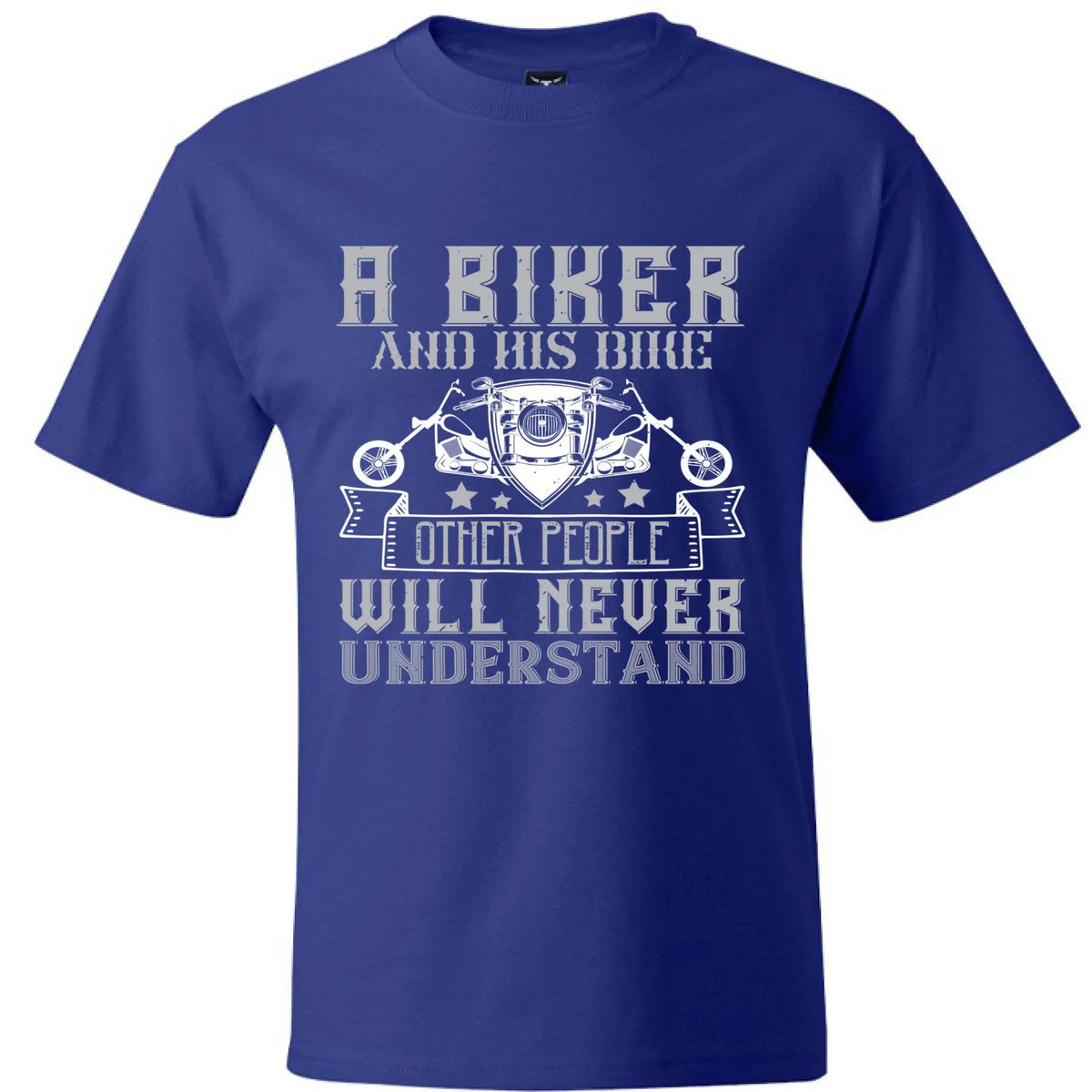 Biker And His Bike - CABRALLY