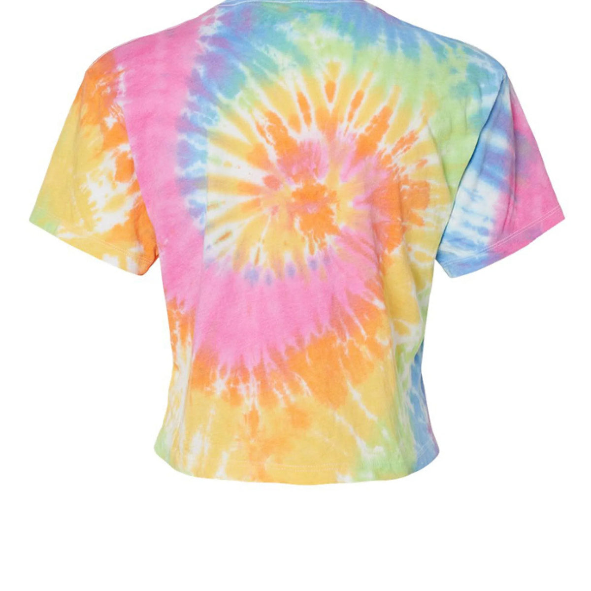 Tie-Dyed Crop T-shirt - CABRALLY