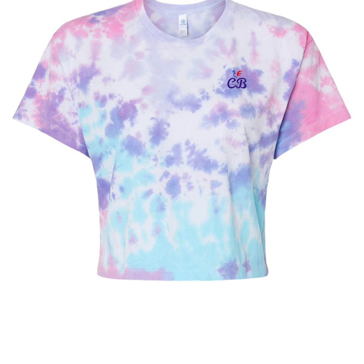 Tie-Dyed Crop T-shirt - CABRALLY
