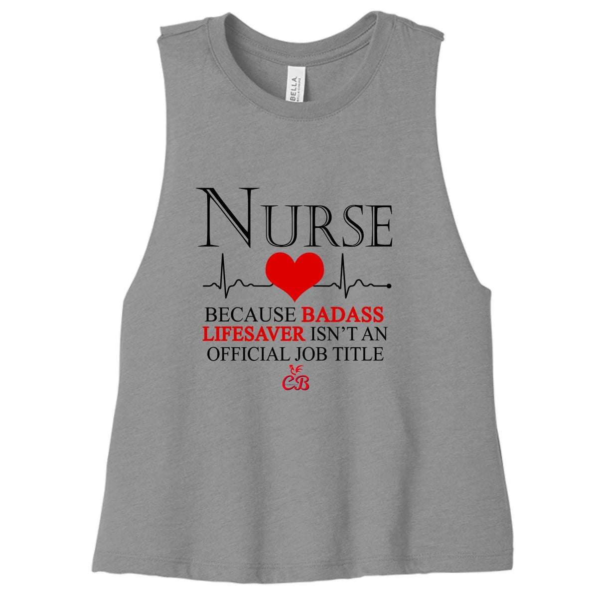 NURSE CROPPED TANK - CABRALLY