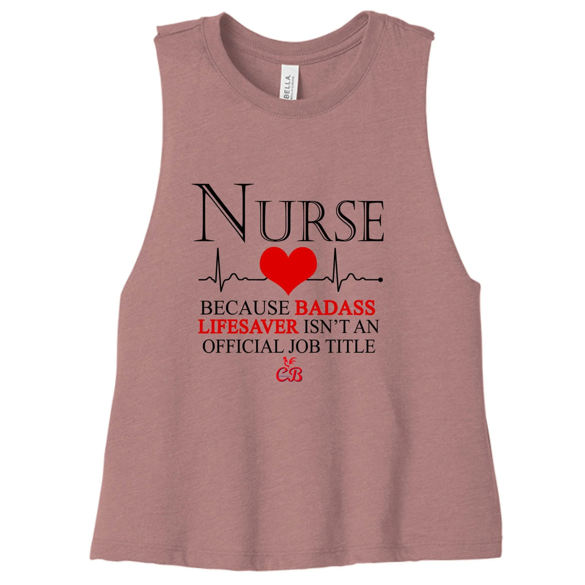 NURSE CROPPED TANK - CABRALLY