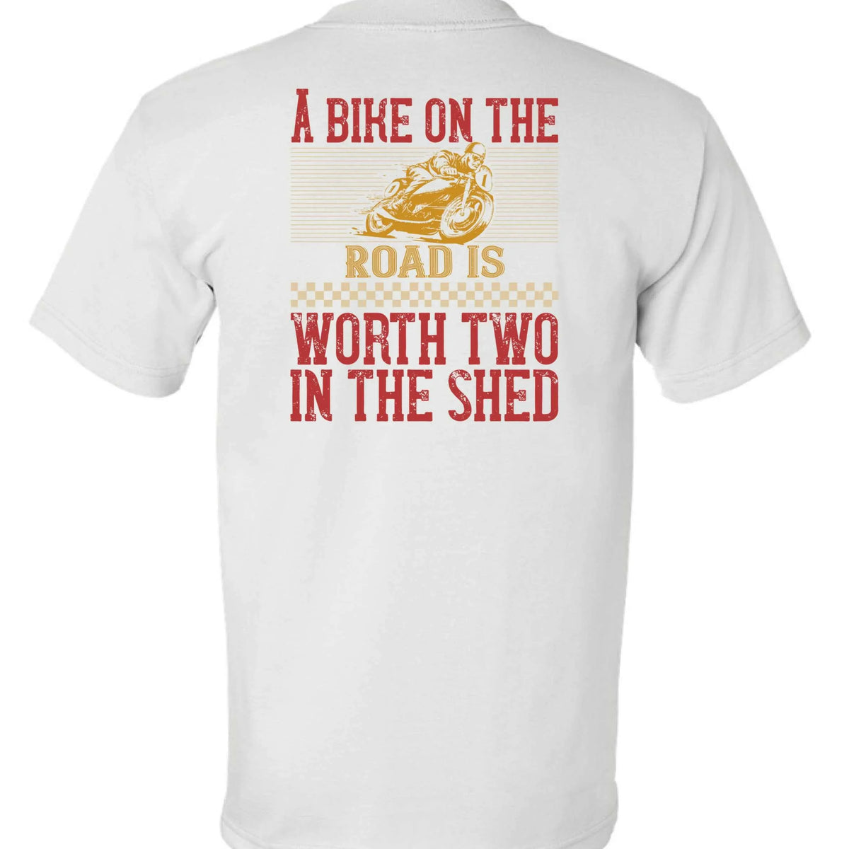 Biker On T- ShirT