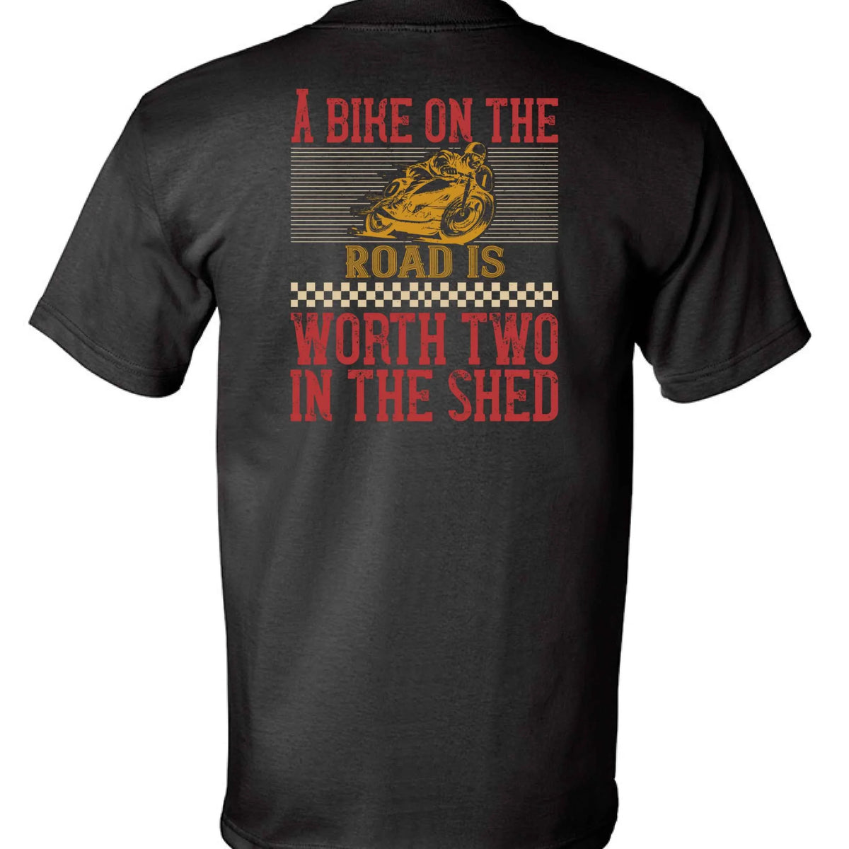 Biker On T- ShirT