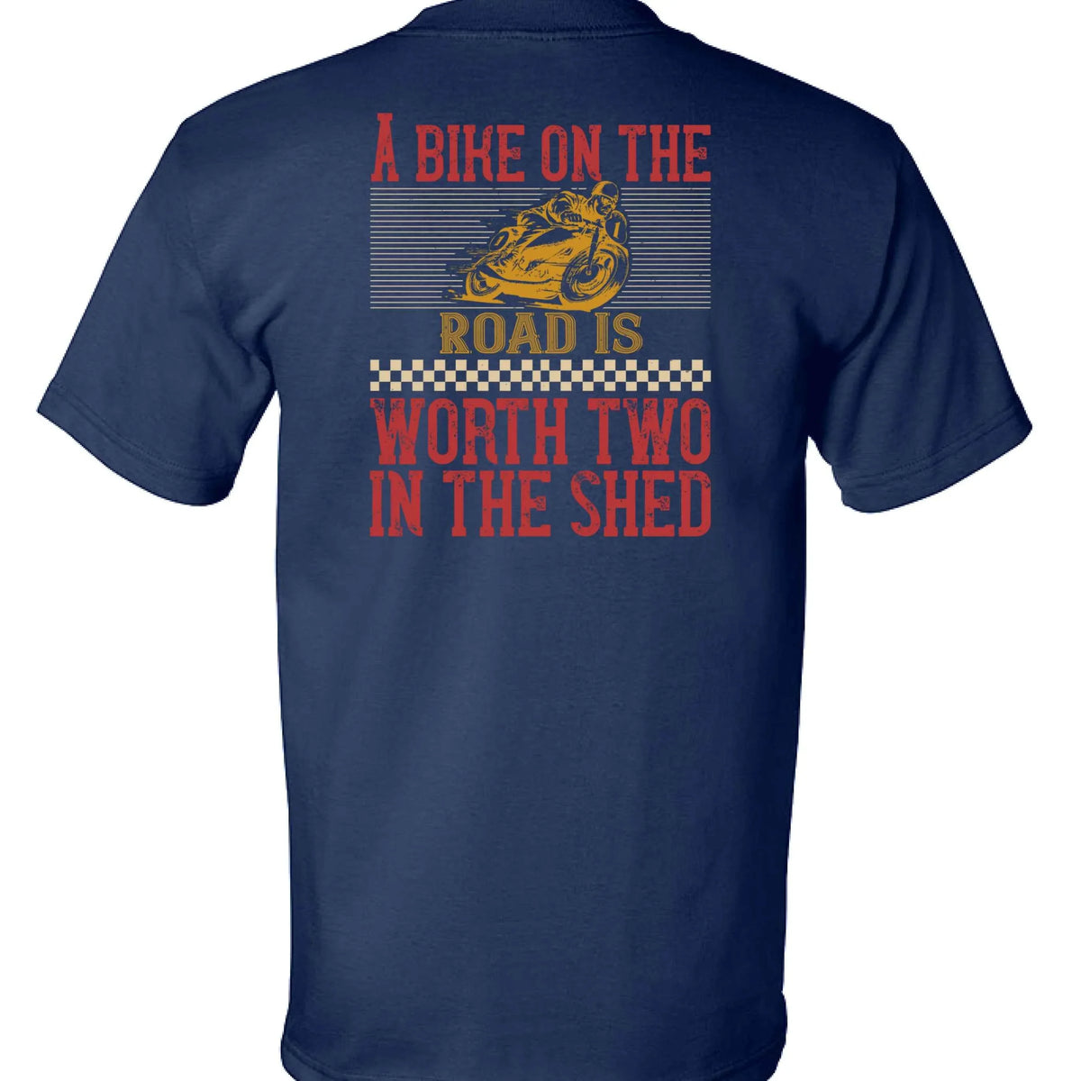 Biker On T- ShirT