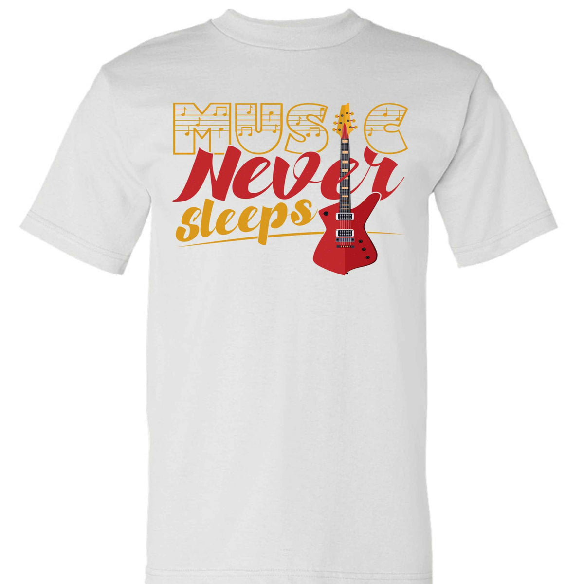 Music Never Sleep T-shirt