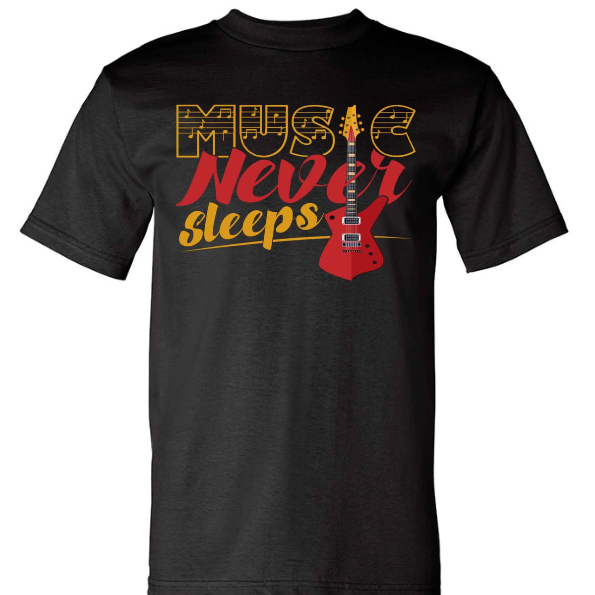 Music Never Sleep T-shirt