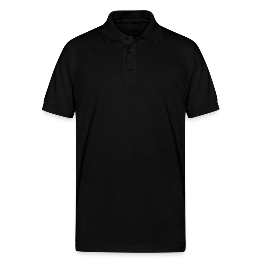 Gildan Unisex 50/50 Jersey Polo - black