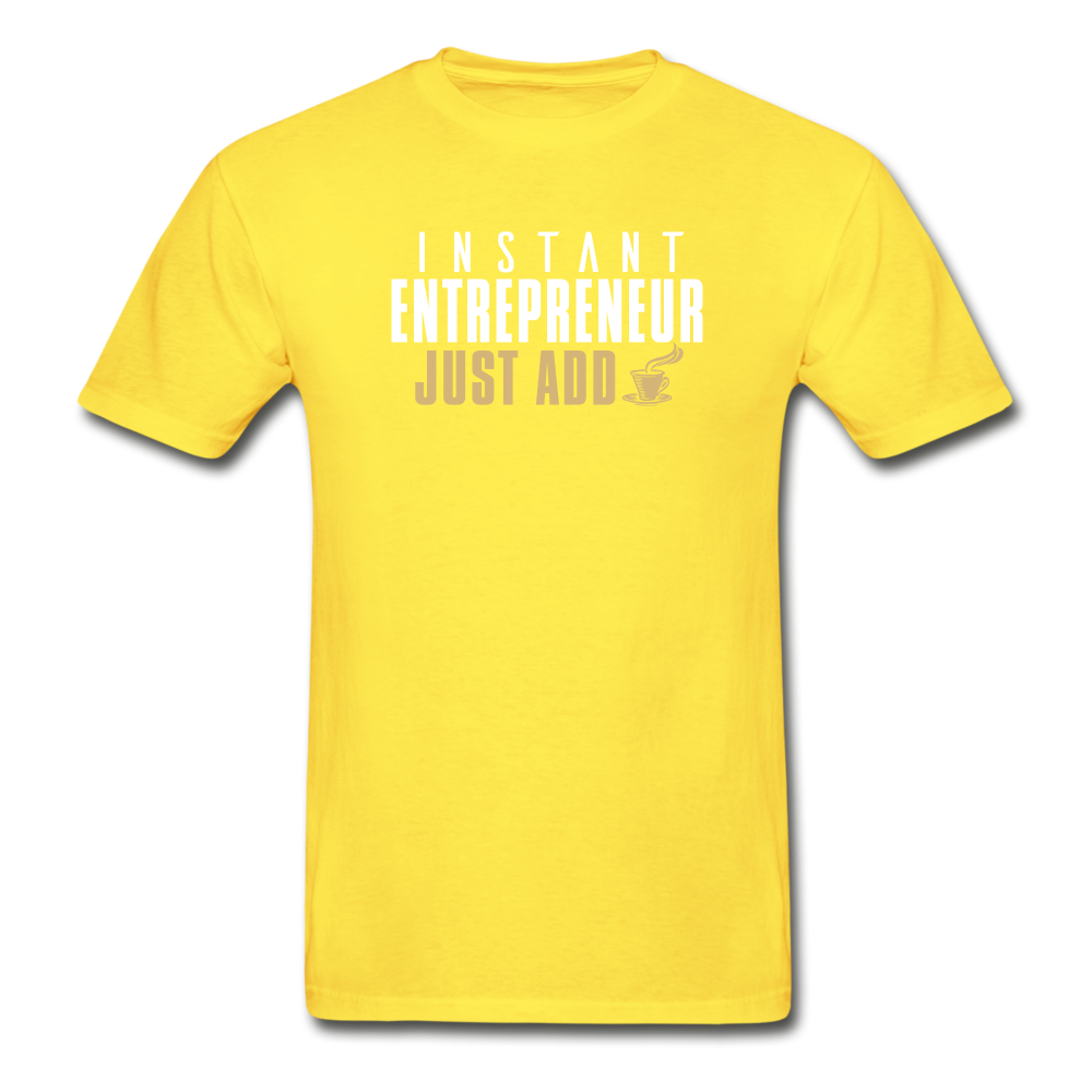 Hanes Adult Tagless T-Shirt - yellow