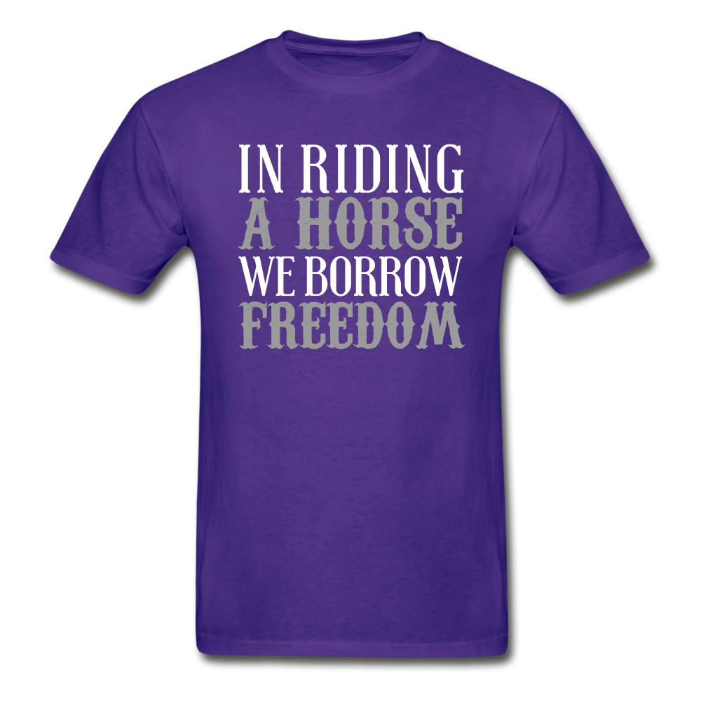Hanes Adult Tagless T-Shirt - purple