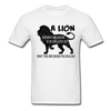 Lion Hanes Adult Tagless T-Shirt - white
