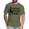 Hanes Adult Tagless T-Shirt - heather military green