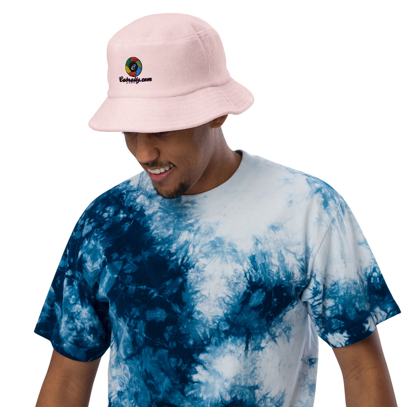 Unstructured terry cloth bucket hat - CABRALLY